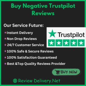 Buy Negative Trustpilot Reviews- ReviewDelivery.Net