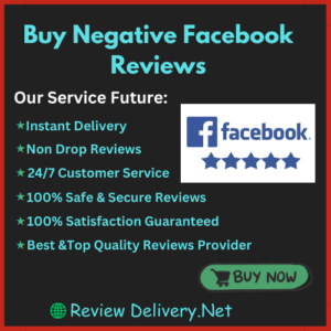 Buy Negative Facebook Reviews- ReviewDelivery.Net